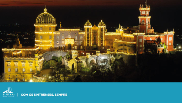   Palácio da Pena apresenta percurso inédito com iluminação de Natal